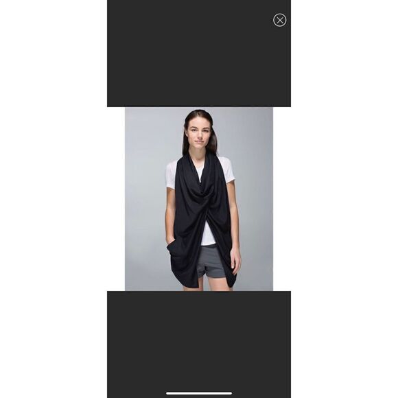 Lululemon tranquility sleeveless wrap size 10 - Picture 2 of 5